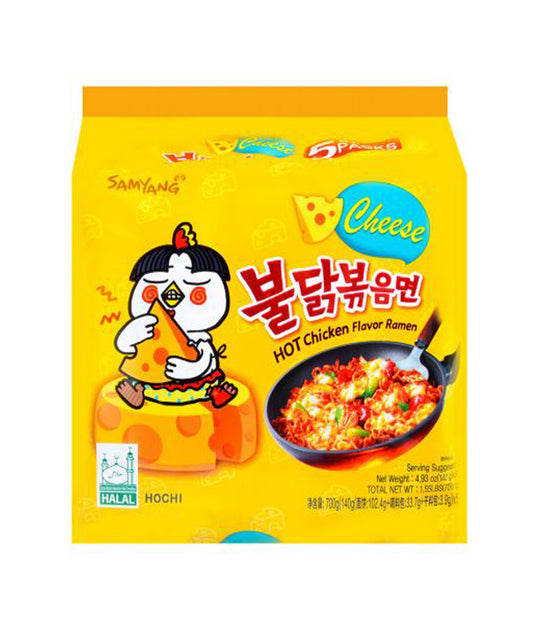 Samyang Buldak Fromage Hot Poulet Ramen Saveur