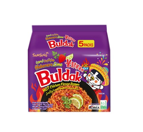 Samyang Buldak Habanero Lime Hot Chicken Flavour Ramen