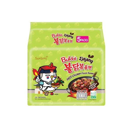 Samyang Buldak Jjajang Ramen saveur poulet chaud