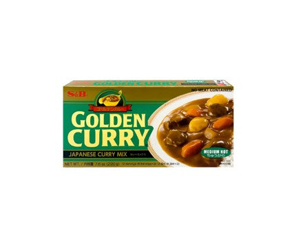 S&B Golden Curry Moyen Piquant
