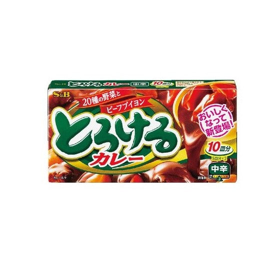 S&B Tasty Curry moyennement épicé (180 g)