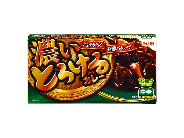 S&B テイスティ シックカレー 中辛 (180g)