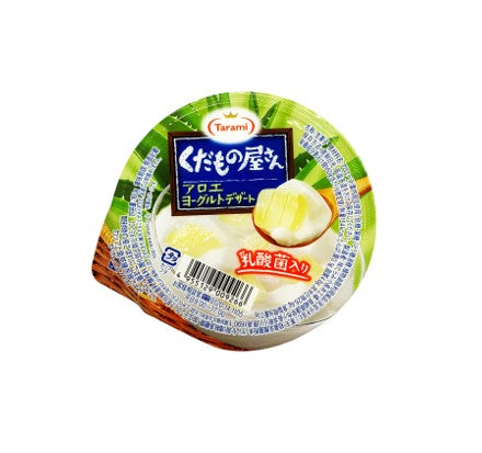 Tarami Kudamonoyasan Jelly Cup Aloe Yogourt (160G)