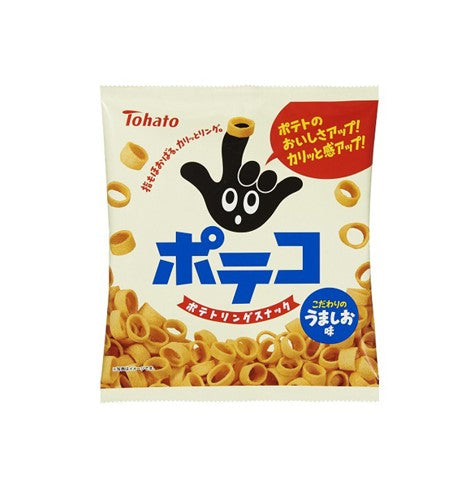 東ハト なげわポテトリング ライトソルト (78G)