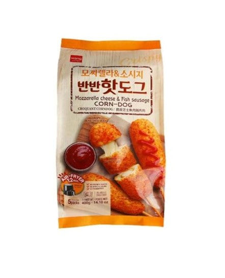 FZN: 王モッツァレラチーズ&魚ソーセージコーンドッグ(400G)