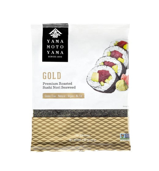 Yamamotoyama Roasted Sushi Nori Gold (10 Sheets/25G)