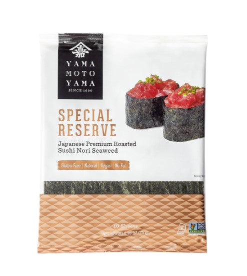 山本山 焼寿司のり 特盛 (10枚/25G)