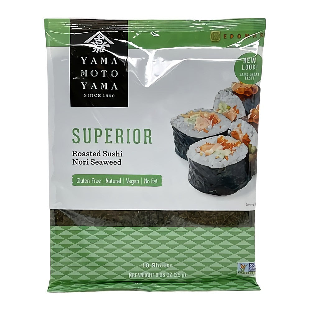 Yamamotoyama Roasted Sushi Nori Superior (10 Sheets/25G)