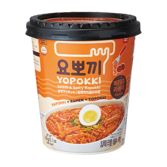 YP Yopokki Rabokki sucré et épicé (145G)