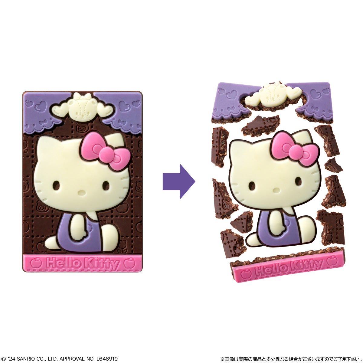 Bandai Sanrio Personnages Charapaki Chocolat (29G)