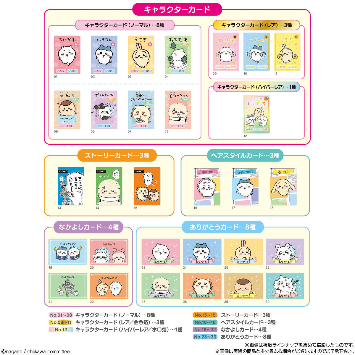 Carte de collection Bandai Chiikawa + Gummy (10G)