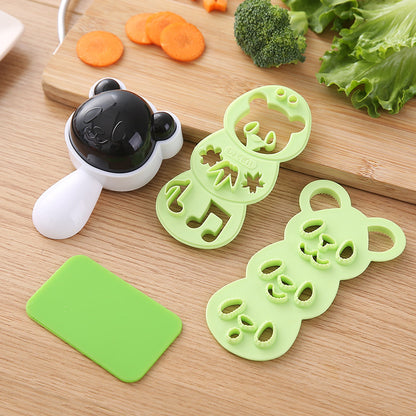Japanese Panda Rice Ball Mold Set