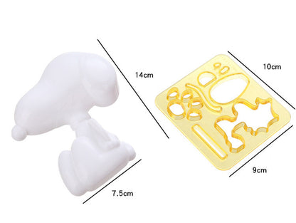 Snoopy Rice Ball Mold