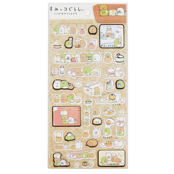 Autocollant Sumikko Gurashi (1 feuille)