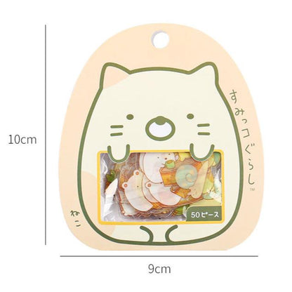 Pochette d'autocollants avec personnages de Sumikko Gurashi