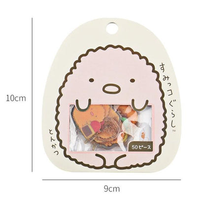 Pochette d'autocollants avec personnages de Sumikko Gurashi