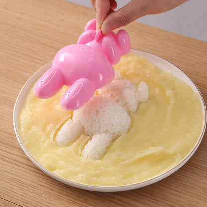 Japanese Rabbit Rice Ball Mold 3 Piece Set