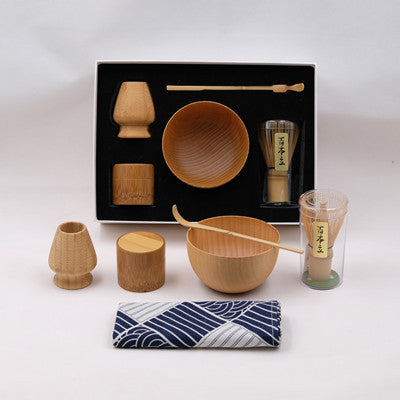 Bamboo Matcha Whisk Gift Set (6 PCS)
