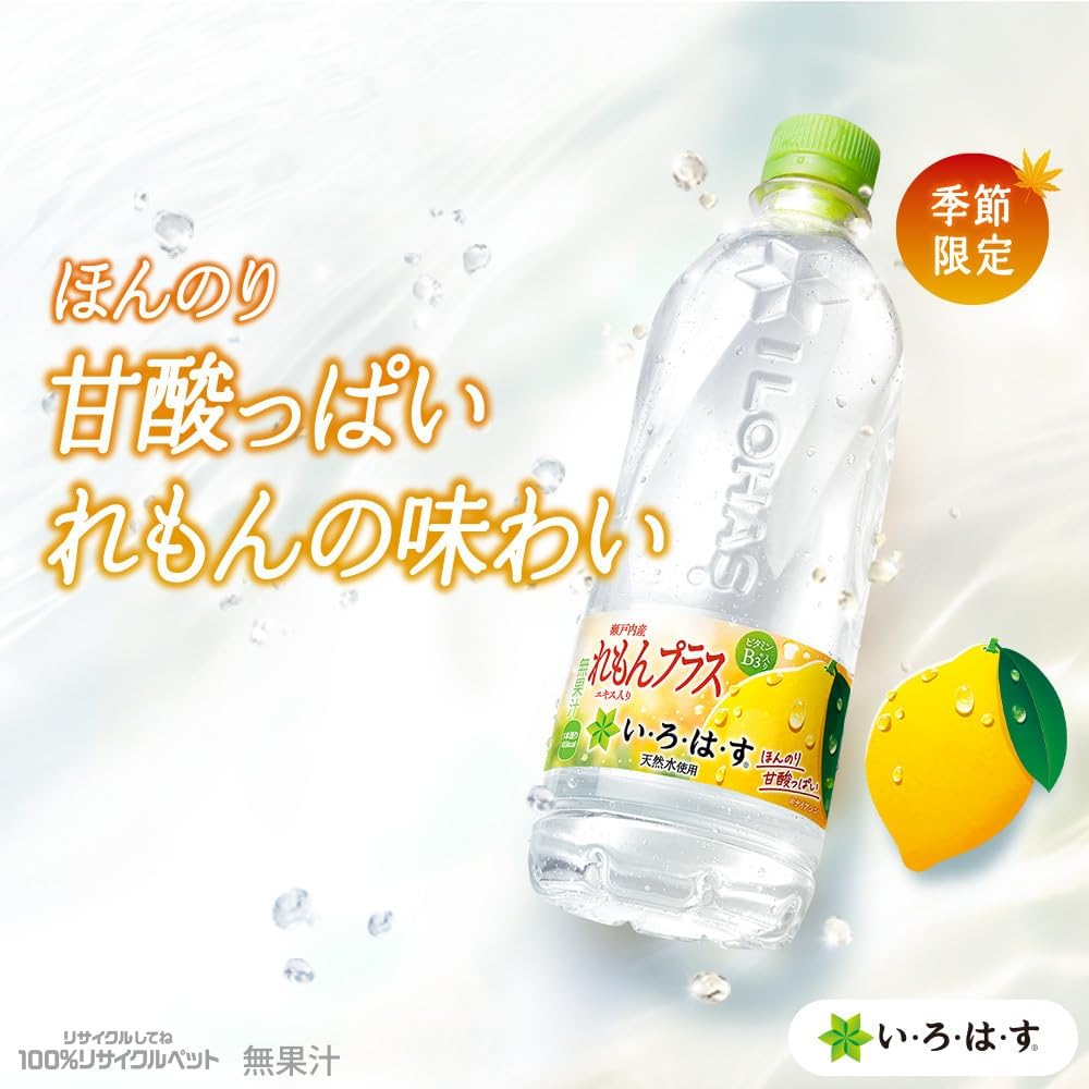 Coca Cola I Lohas Lemon Plus Water (540ML)