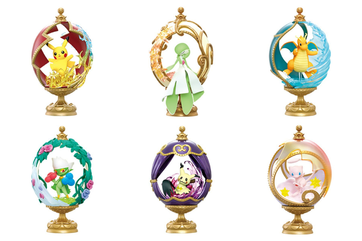 Re-Ment Pokémon Ovaltique Collection