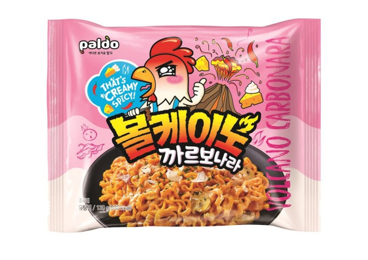 パルドボルケーノカルボナーラチキンヌードル
