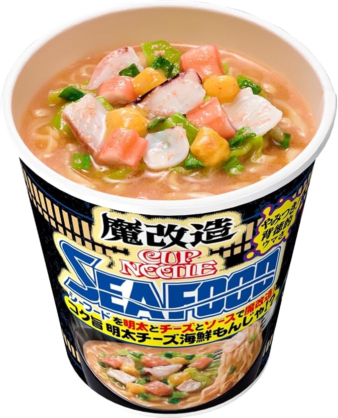 日清カップヌードル デモニファイシーフード (77G) [賞味期限: 2026.02.26]