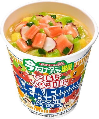 Nissin Cup Noodle Seafood Extra Crab Sticks (76G) [Best Before Date: 2026.08.05]