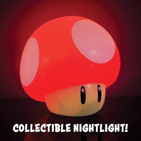 Lampe de nuit champignon Super Mario