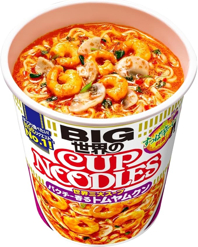 Nissin Big Cup Noodle Tom Yum Goong (100G)