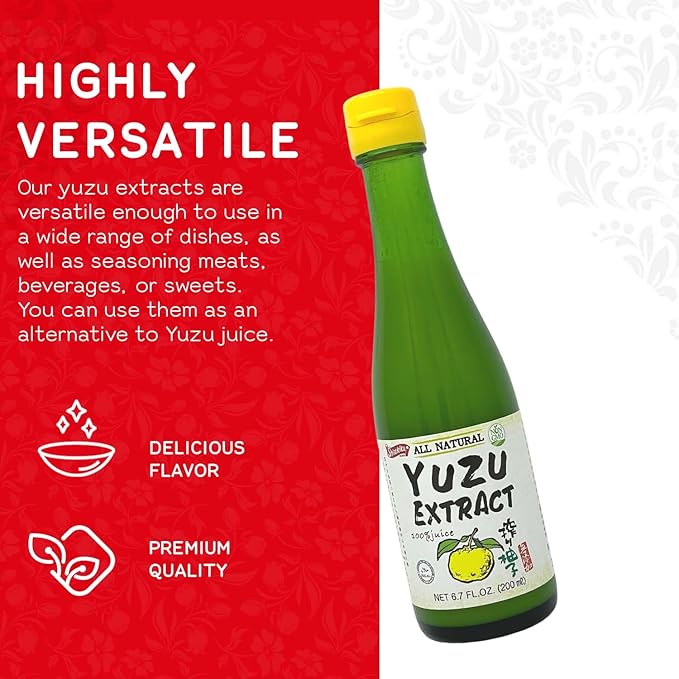 Jus d'extrait de yuzu Shirakiku (200 ml)