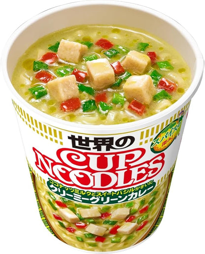 Nissin Cup Noodle Spicy Creamy Green Curry (80G)