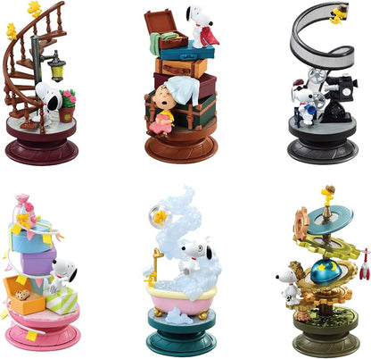 Re-Ment Peanuts Snoopy Diorama en spirale