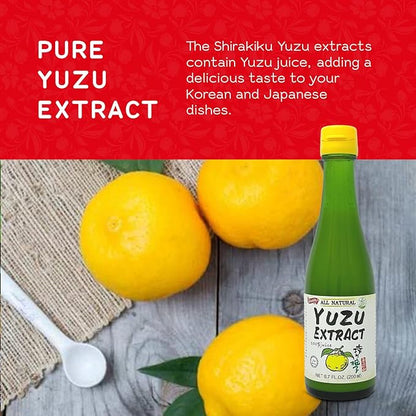 Jus d'extrait de yuzu Shirakiku (200 ml)
