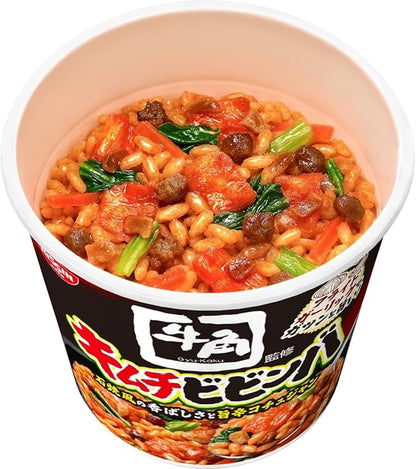 Nissin Gyukaku Kimchi Bibimbap Tasse de Riz (98G)