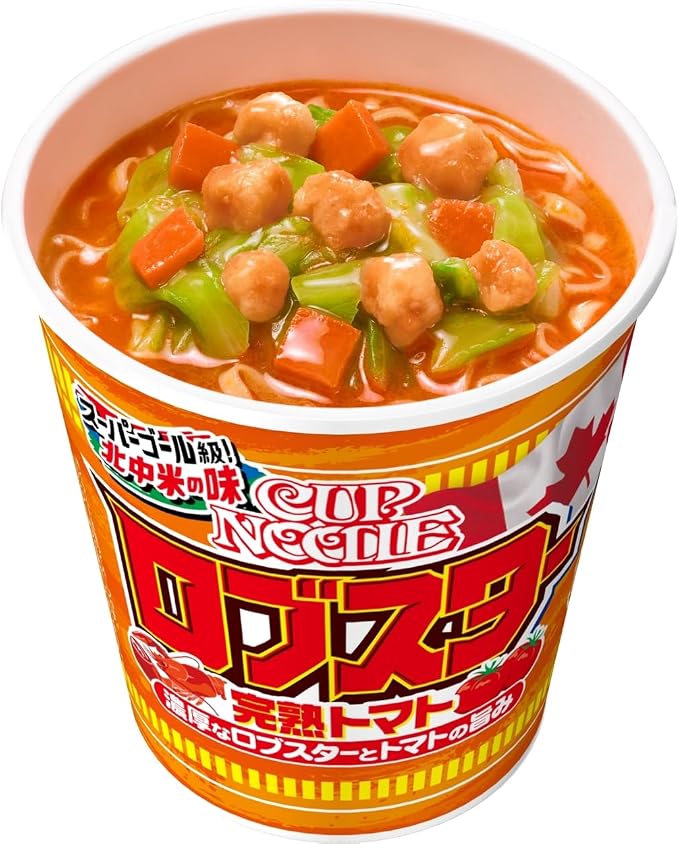 Nissin Cup Noodle Lobster Ripe Tomato (80G) [Best Before Date: 2026.11.15]
