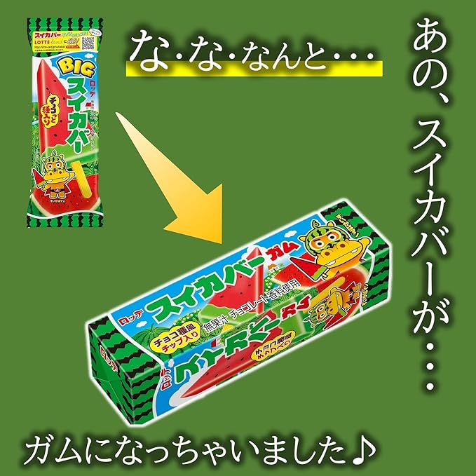 Lotte Watermelon Gum