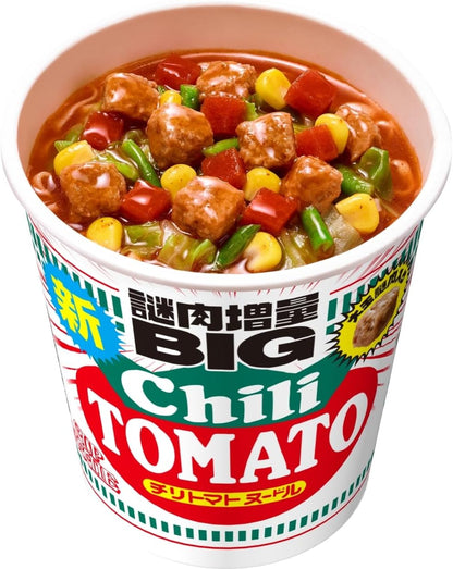 Nissin Big Cup Noodle Chili Tomato (109G) [Best Before Date: 2027.01.16]