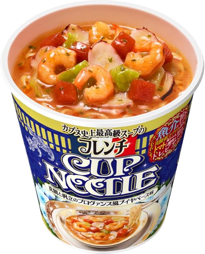 Nissin French Cup Noodle Red Sea Bream & Scallop Provencal Bouillabaisse (76G)