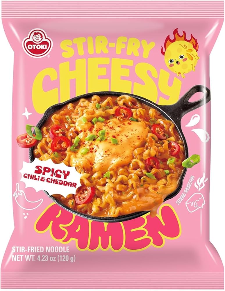 オットギチーズ炒め スパイシーチリ＆チェダーラーメン