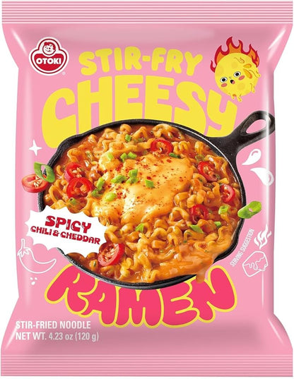 オットギチーズ炒め スパイシーチリ＆チェダーラーメン