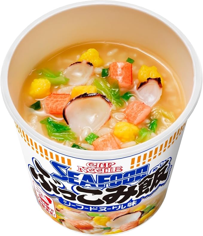 Nissin Cup Noodle Nouilles aux fruits de mer Riz Bukkomi (94G)