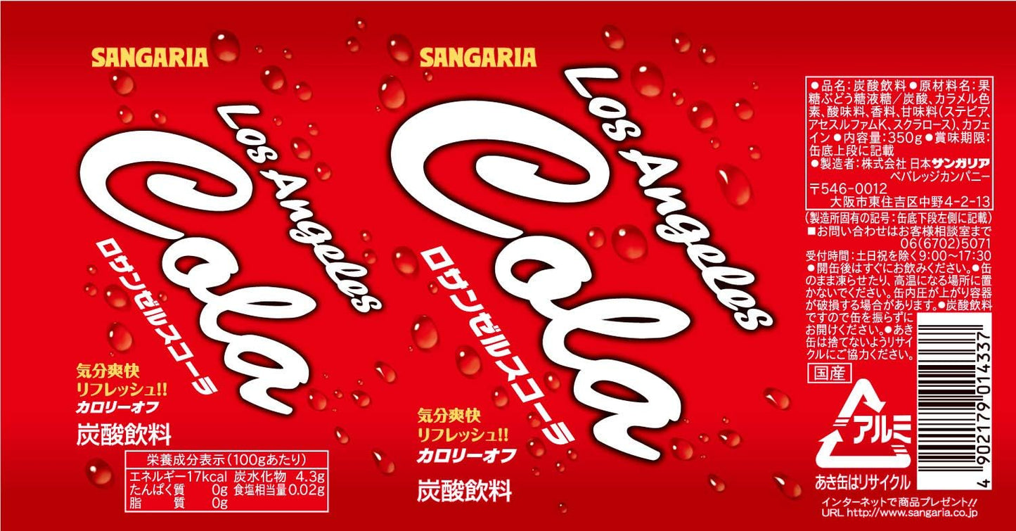 Sangaria Los Angeles Cola (350ML)