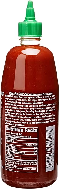Sauce piquante Huy Fong Sriracha (714ML)
