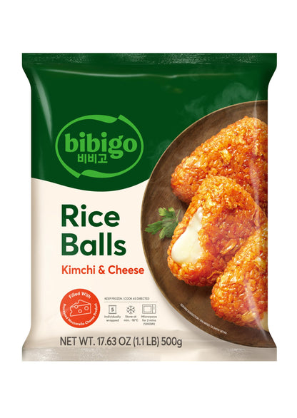 CJ Bibigo Kimchi Cheese Rice Balls (500G)