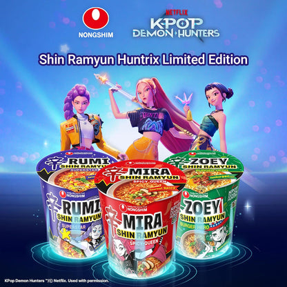 Nongshim Shin Ramen Demon Hunter Mira Spicy Queen (68G) [Best Before Date: 2027.01.21]