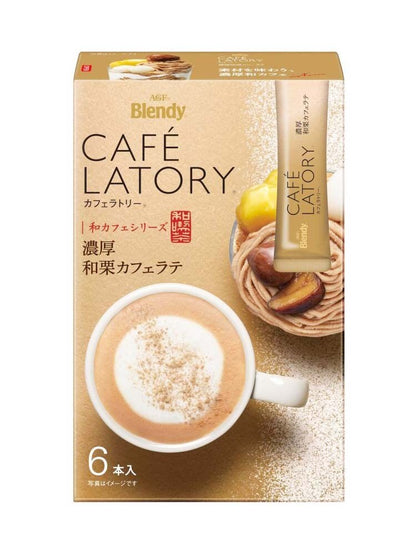 AGF Blendy Café Latory Chestnut Café Latte