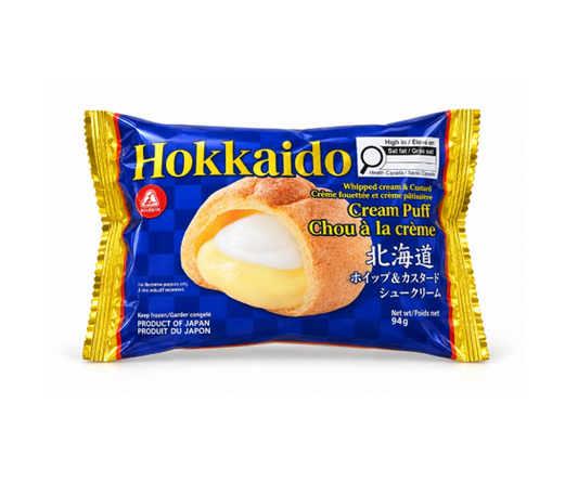 FZN: Andeico Hokkaido Whipped Cream & Custard Cream Puff (94G)