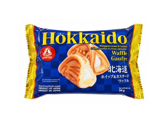 FZN: Andeico Hokkaido Whipped Cream & Custard Waffle (62G)