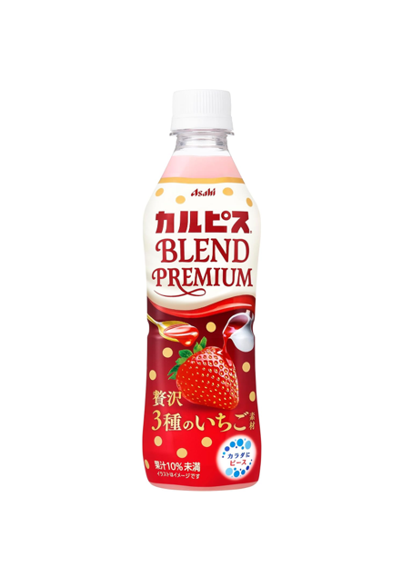 アサヒ カルピスブレンド プレミアム 贅沢3種のいちご (430ml)