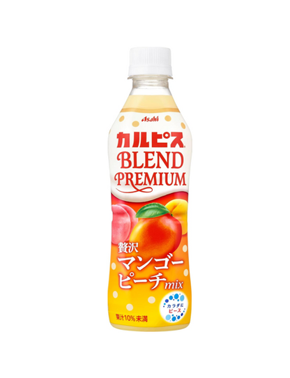 Asahi Calpis Blend Premium Luxury Mango Peach Mix (430ML)